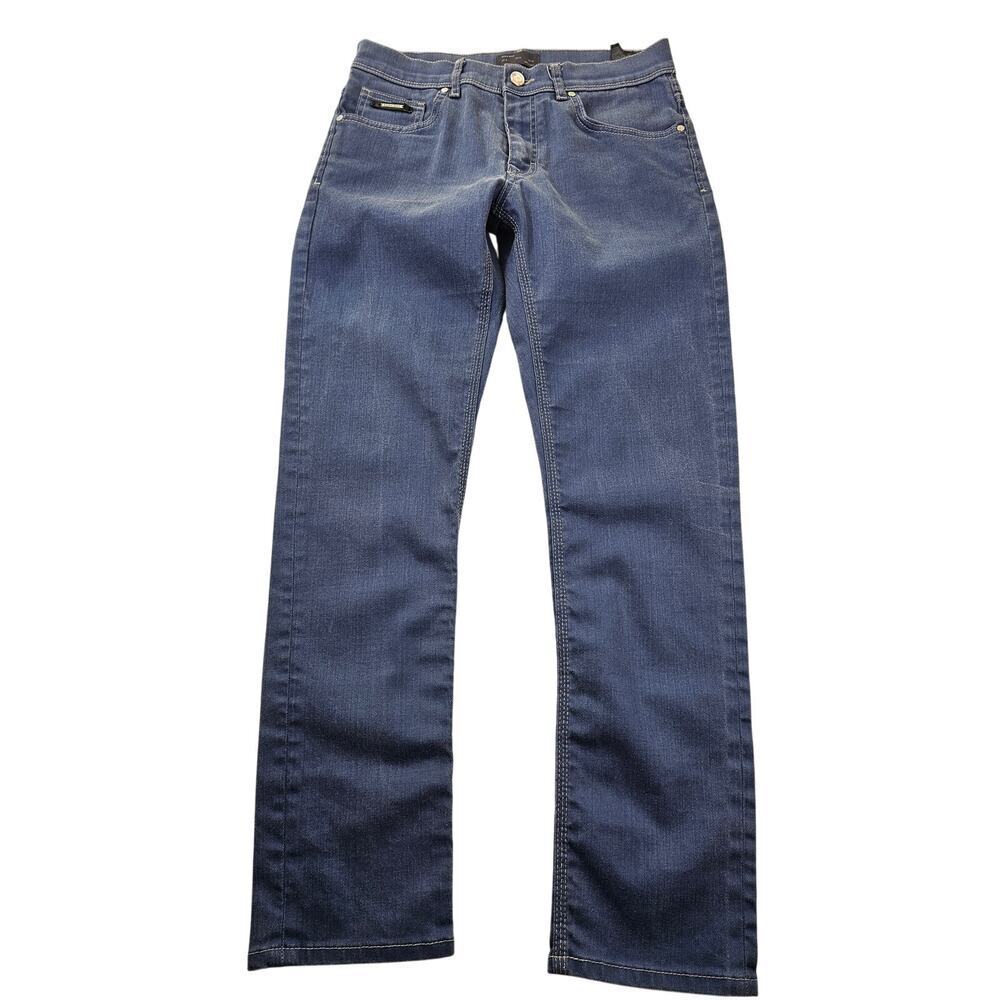 Zara man's size 30 EUC straight leg blue jeans everyday basic made in turkey